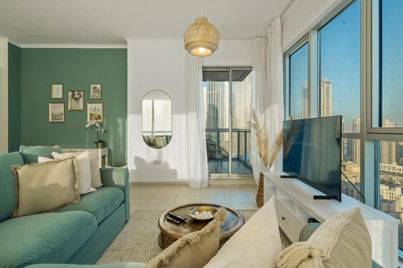 Chic And Zen Apartment, Near Burj Khalifa Tower Dubai Buitenkant foto