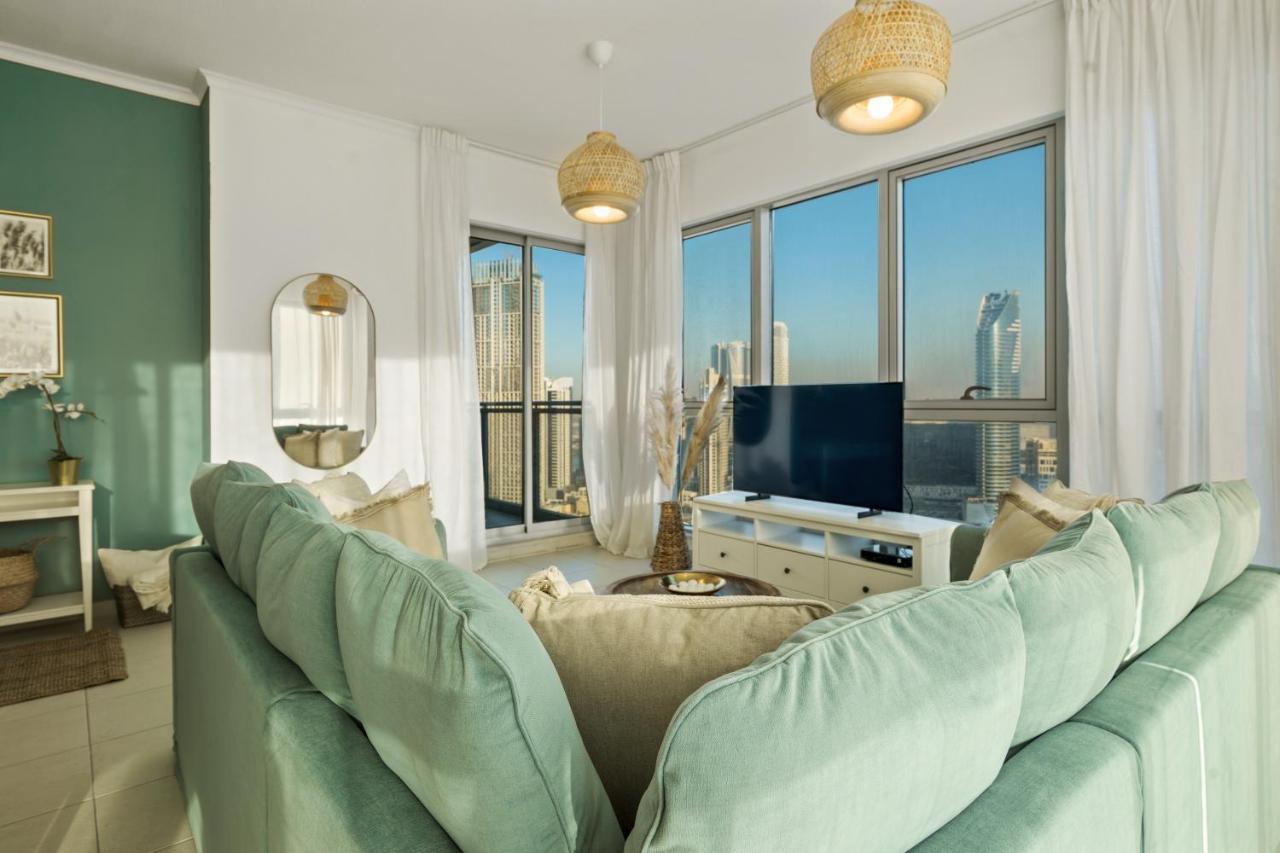 Chic And Zen Apartment, Near Burj Khalifa Tower Dubai Buitenkant foto